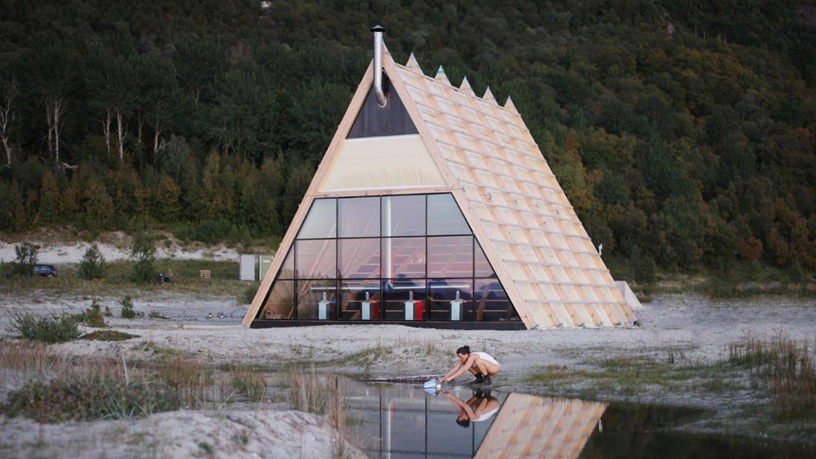 Фестиваль SALT: самая большая сауна в мире. Остров Sandhornøya, Норвегия. 2015 г.