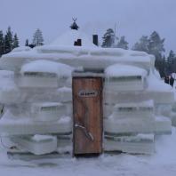 Ледяная сауна. Ruka, Лапландия, Финляндия. Фото: Ezioman